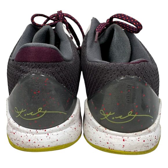 Nike‎ Kobe 5 V Joker Chaos 386429-531 Mens 11.5 Sneakers Shoes White Purple READ main image 8